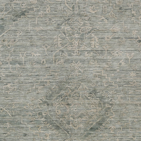 Homeroots 3' Brown And Tan Floral Washable Area Rug For Indoor And Outdoor Use - Durable And Stylish Design 3' X 5' Polyester 604246