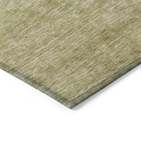 Homeroots 3' Abstract Washable Indoor Outdoor Area Rug In Brown, Green, And Blue - Durable And Stylish Decor 5' X 8' Polyester 604289