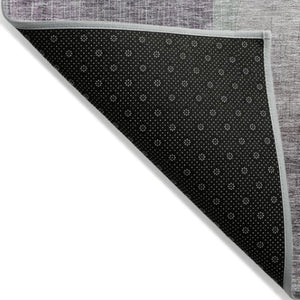 Homeroots 3' Abstract Washable Indoor Outdoor Area Rug In Brown, Green, And Blue - Durable And Stylish Decor 8' Round Polyester 604296