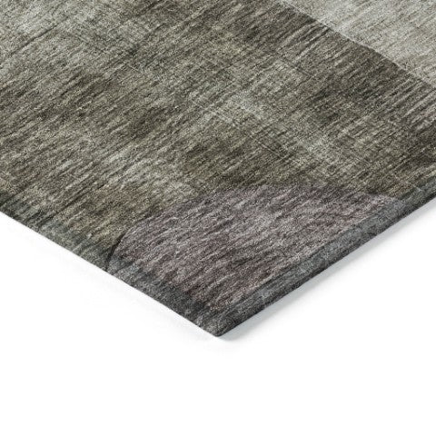 Homeroots 3' Stylish Geometric Indoor Outdoor Area Rug - Washable, Stain-resistant, Perfect For High Traffic Spaces 9' X 12' Polyester 604310