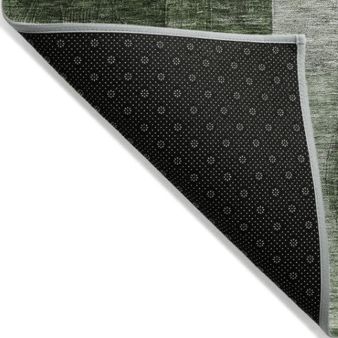 Homeroots 3' Stylish Geometric Indoor Outdoor Area Rug - Washable, Stain-resistant, Perfect For High Traffic Spaces 9' X 12' Polyester 604322