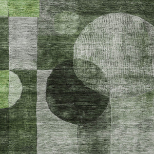 Homeroots 3' Stylish Geometric Indoor Outdoor Area Rug - Washable, Stain-resistant, Perfect For High Traffic Spaces 9' X 12' Polyester 604322