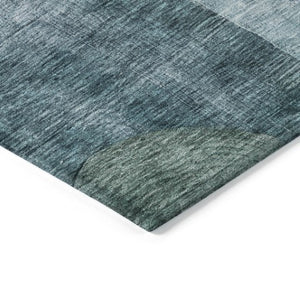 Homeroots 3' Stylish Geometric Indoor Outdoor Area Rug - Washable, Stain-resistant, Perfect For High Traffic Spaces 8' Round Polyester 604326