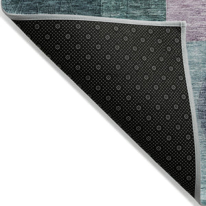 Homeroots 3' Stylish Geometric Indoor Outdoor Area Rug - Washable, Stain-resistant, Perfect For High Traffic Spaces 8' X 10' Polyester 604327