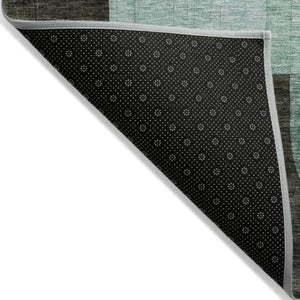 Homeroots 3' Stunning Abstract Washable Area Rug For Indoor And Outdoor Spaces - Durable And Stylish Design 8' Round Polyester 604472