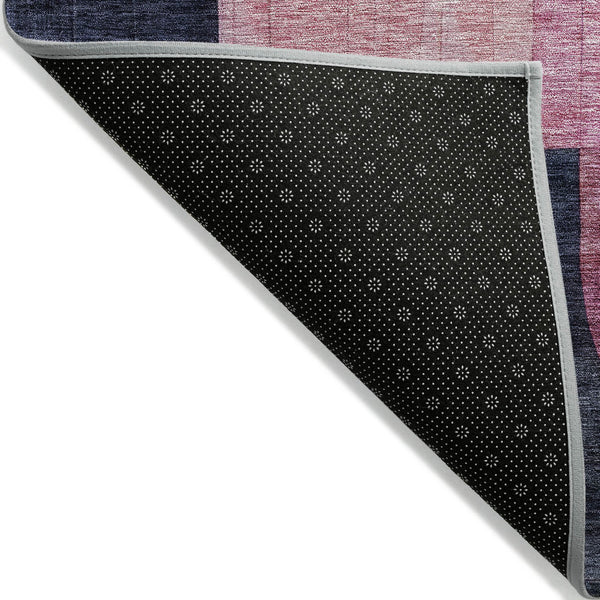 Homeroots 3' Stunning Abstract Washable Area Rug For Indoor And Outdoor Spaces - Durable And Stylish Design 9' X 12' Polyester 604480