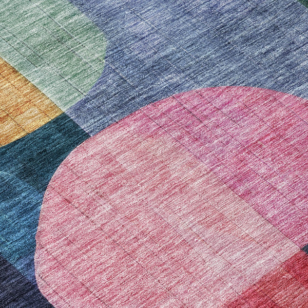 Homeroots 3' Stunning Abstract Washable Area Rug For Indoor And Outdoor Spaces - Durable And Stylish Design 9' X 12' Polyester 604480