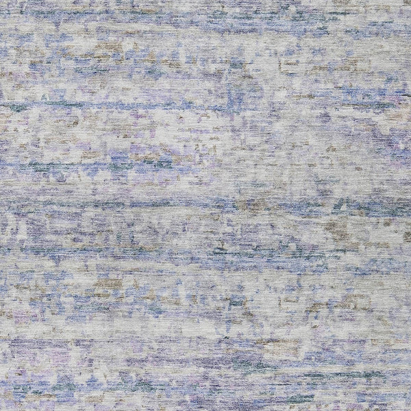 Homeroots 3' Artichoke Green Striped Washable Area Rug - Stylish Indoor & Outdoor Comfort For Any Space 3' X 5' Polyester 604518