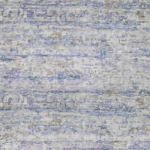 Homeroots 3' Artichoke Green Striped Washable Area Rug - Stylish Indoor & Outdoor Comfort For Any Space 9' X 12' Polyester 604522