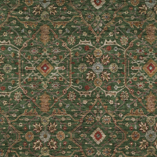 Homeroots 3' Black Brown Red Floral Washable Area Rug For Indoor Outdoor Spaces – Durable & Stylish Design 3' X 5' Polyester 604589