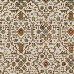 Homeroots 3' Black Brown Red Floral Washable Area Rug For Indoor Outdoor Spaces – Durable & Stylish Design 8' X 10' Polyester 604598