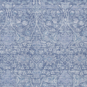 Homeroots 3' Artichoke Green And Ivory Floral Area Rug – Stylish, Washable, Indoor/Outdoor Design For Any Space 3' X 5' Polyester 604671