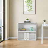 OSP Home Furnishings Prado 30" 2 Shelf Bookcase White