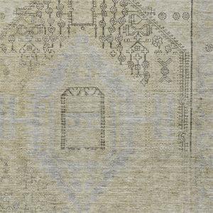 Homeroots 3' Stylish Pink And Sky Blue Oriental Washable Area Rug For Indoor And Outdoor Spaces, Durable Design 9' X 12' Polyester 604699