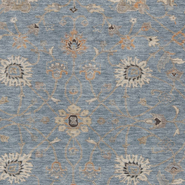 Homeroots 3' Black Brown And Ivory Floral Washable Rug – Perfect For Indoor And Outdoor Spaces, Durable Design 9' X 12' Polyester 604771