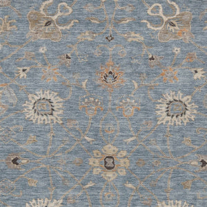 Homeroots 3' Black Brown And Ivory Floral Washable Rug – Perfect For Indoor And Outdoor Spaces, Durable Design 10' X 14' Polyester 604772