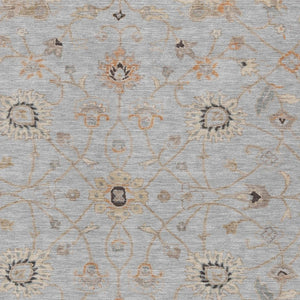 Homeroots 3' Black Brown And Ivory Floral Washable Rug – Perfect For Indoor And Outdoor Spaces, Durable Design 5' X 8' Polyester 604774