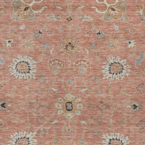 Homeroots 3' Black Brown And Ivory Floral Washable Rug – Perfect For Indoor And Outdoor Spaces, Durable Design 9' X 12' Polyester 604789