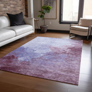 Homeroots 3' Green And Ivory Abstract Washable Area Rug For Indoor And Outdoor Spaces - Durable, Stylish Design 3' X 5' Polyester 604827