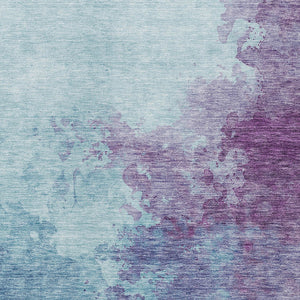 Homeroots 3' Green And Ivory Abstract Washable Area Rug For Indoor And Outdoor Spaces - Durable, Stylish Design 3' X 5' Polyester 604839