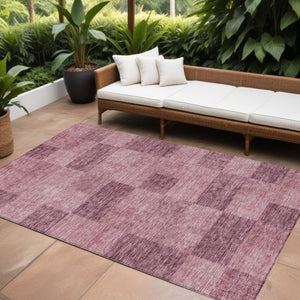 Homeroots 3' Beige And Gray Geometric Washable Area Rug - Perfect For Indoor And Outdoor Spaces, Stylish & Durable 9' X 12' Polyester 604861