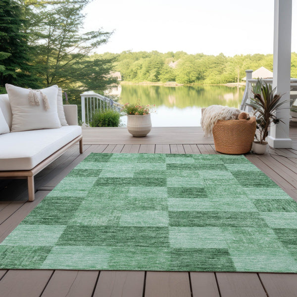 Homeroots 3' Beige And Gray Geometric Washable Area Rug - Perfect For Indoor And Outdoor Spaces, Stylish & Durable 3' X 5' Polyester 604869