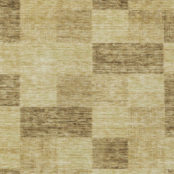 Homeroots 3' Beige And Gray Geometric Washable Area Rug - Perfect For Indoor And Outdoor Spaces, Stylish & Durable 8' X 10' Polyester 604878