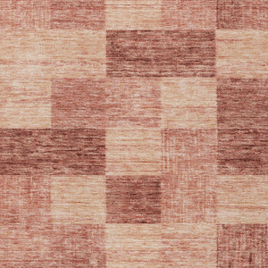 Homeroots 3' Beige And Gray Geometric Washable Area Rug - Perfect For Indoor And Outdoor Spaces, Stylish & Durable 3' X 5' Polyester 604881