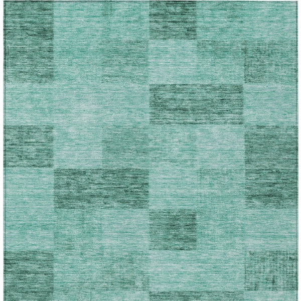 Homeroots 3' Beige And Gray Geometric Washable Area Rug - Perfect For Indoor And Outdoor Spaces, Stylish & Durable 3' X 5' Polyester 604893
