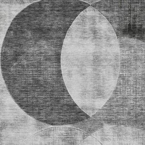 Homeroots 3' Geometric Artichoke Green, Brown & Beige Washable Indoor-outdoor Area Rug For Versatile Style 3' X 5' Polyester 604911