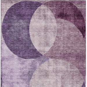 Homeroots 3' Geometric Artichoke Green, Brown & Beige Washable Indoor-outdoor Area Rug For Versatile Style 3' X 5' Polyester 604923