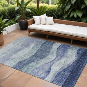 Homeroots 3' Blush And Brown Abstract Washable Area Rug For Indoor And Outdoor Use - Stylish And Durable Design 9' X 12' Polyester 604969