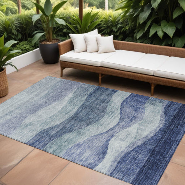 Homeroots 3' Blush And Brown Abstract Washable Area Rug For Indoor And Outdoor Use - Stylish And Durable Design 9' X 12' Polyester 604969