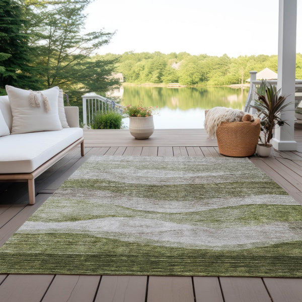Homeroots 3' Blush And Brown Abstract Washable Area Rug For Indoor And Outdoor Use - Stylish And Durable Design 3' X 5' Polyester 604971
