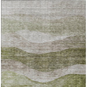 Homeroots 3' Blush And Brown Abstract Washable Area Rug For Indoor And Outdoor Use - Stylish And Durable Design 3' X 5' Polyester 604971