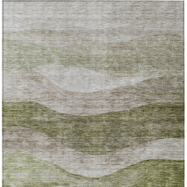 Homeroots 3' Blush And Brown Abstract Washable Area Rug For Indoor And Outdoor Use - Stylish And Durable Design 10' X 14' Polyester 604976