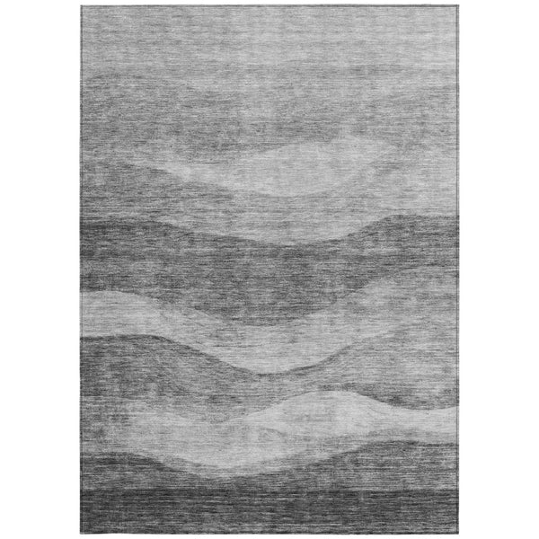 Homeroots 3' Blush And Brown Abstract Washable Area Rug For Indoor And Outdoor Use - Stylish And Durable Design 9' X 12' Polyester 604981