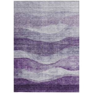 Homeroots 3' Blush And Brown Abstract Washable Area Rug For Indoor And Outdoor Use - Stylish And Durable Design 8' X 10' Polyester 604986