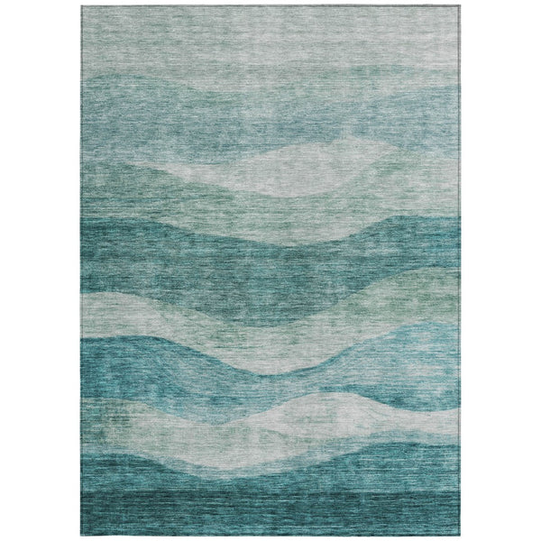 Homeroots 3' Blush And Brown Abstract Washable Area Rug For Indoor And Outdoor Use - Stylish And Durable Design 3' X 5' Polyester 604989