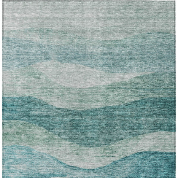 Homeroots 3' Blush And Brown Abstract Washable Area Rug For Indoor And Outdoor Use - Stylish And Durable Design 5' X 8' Polyester 604990