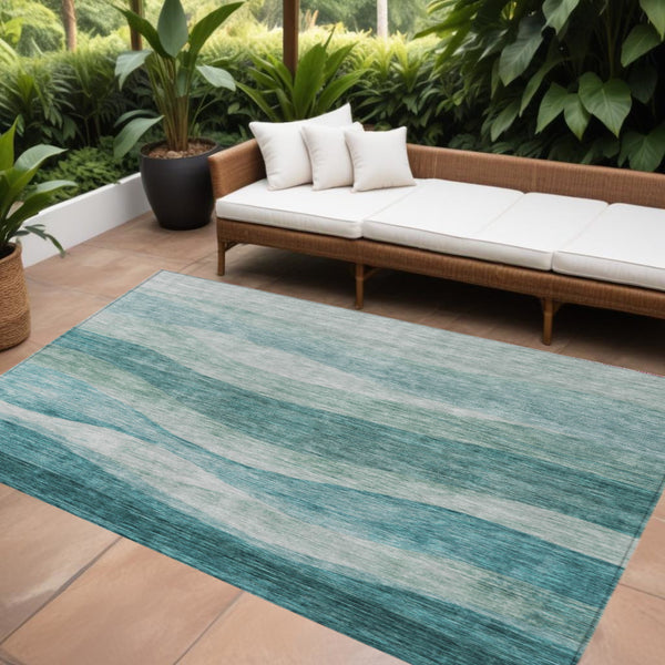 Homeroots 3' Blush And Brown Abstract Washable Area Rug For Indoor And Outdoor Use - Stylish And Durable Design 10' X 14' Polyester 604994