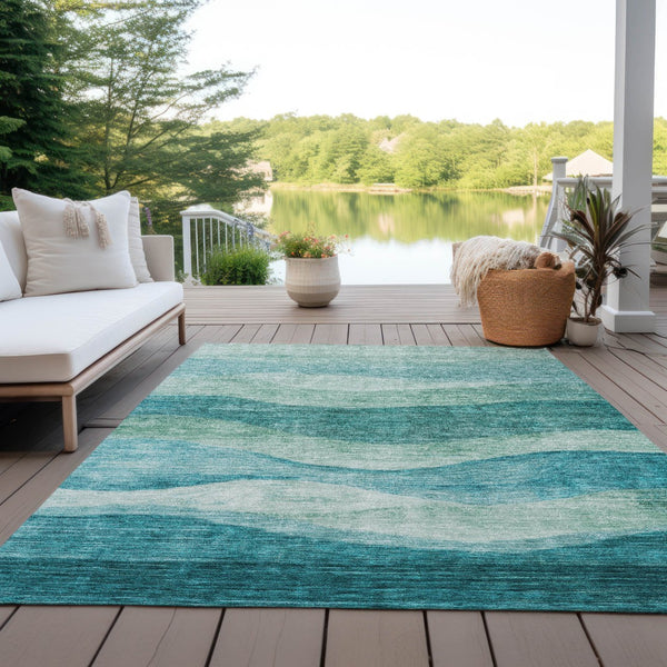 Homeroots 3' Blush And Brown Abstract Washable Area Rug For Indoor And Outdoor Use - Stylish And Durable Design 9' X 12' Polyester 604999