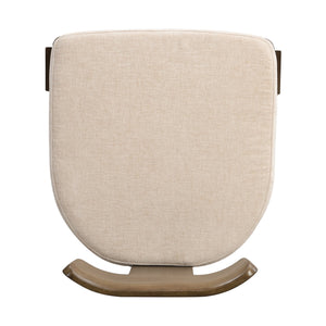 English Elm Christopher Knight Home® - Upholstered Modern Dining Chairs Set of 2 with Comfortable Fabric Seats, Solid Rubber Wood Legs, 330lb capacity and Timeless Design Beige N779P236964A