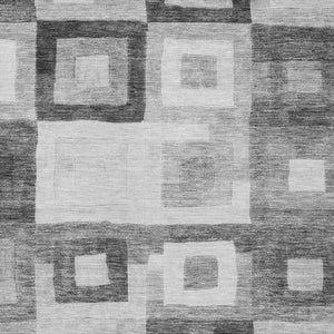 Homeroots 3' Stylish Beige Gold & Denim Blue Geometric Indoor-outdoor Area Rug - Durable, Washable & Versatile 9' X 12' Polyester 605041