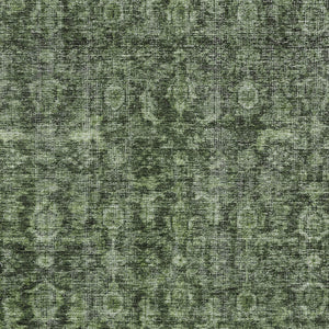 Homeroots 3' Durable Blue And Black Damask Washable Area Rug For Indoor And Outdoor Spaces, Versatile Style 5' X 8' Polyester 605092