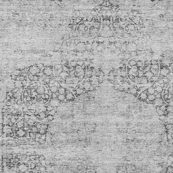 Homeroots 3' Blue And Ivory Oriental Washable Area Rug - Durable, Stain Resistant, Perfect For Indoor And Outdoor Spaces 9' X 12' Polyester 605119