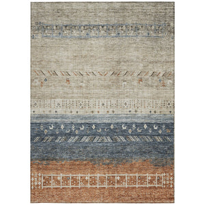 Homeroots 3' Southwestern Indoor Outdoor Area Rug – Stylish, Washable, Durable, Stain-resistant Design For All Spaces 3' X 5' Polyester 605121