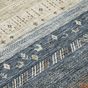 Homeroots 3' Southwestern Indoor Outdoor Area Rug – Stylish, Washable, Durable, Stain-resistant Design For All Spaces 5' X 8' Polyester 605122