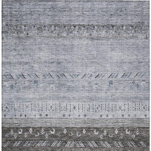 Homeroots 3' Southwestern Indoor Outdoor Area Rug – Stylish, Washable, Durable, Stain-resistant Design For All Spaces 3' X 5' Polyester 605127