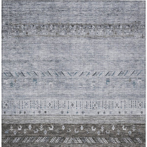 Homeroots 3' Southwestern Indoor Outdoor Area Rug – Stylish, Washable, Durable, Stain-resistant Design For All Spaces 8' X 10' Polyester 605130